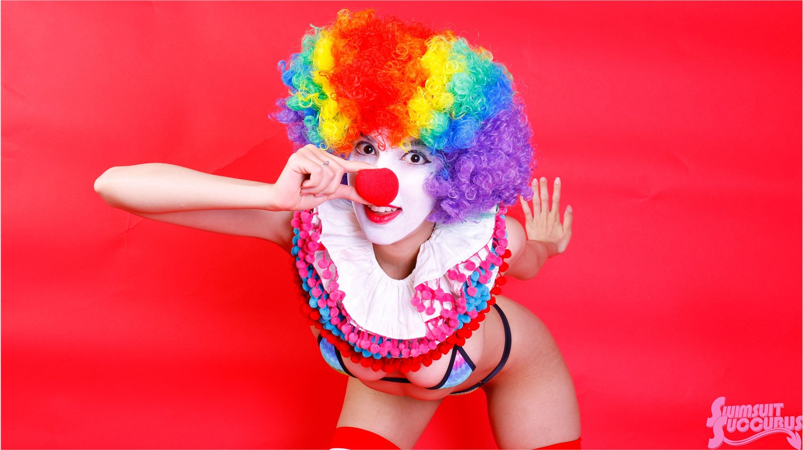 SwimsuitSuccubus PRE-PATREON 09 - Clown Girl 2017(10)